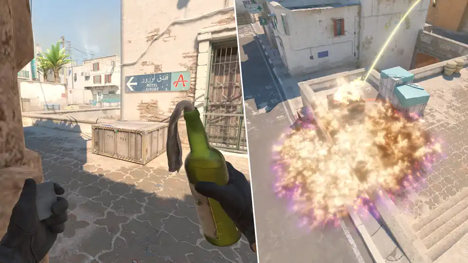 Nades Guide - Default&Ramp Molotov From Short