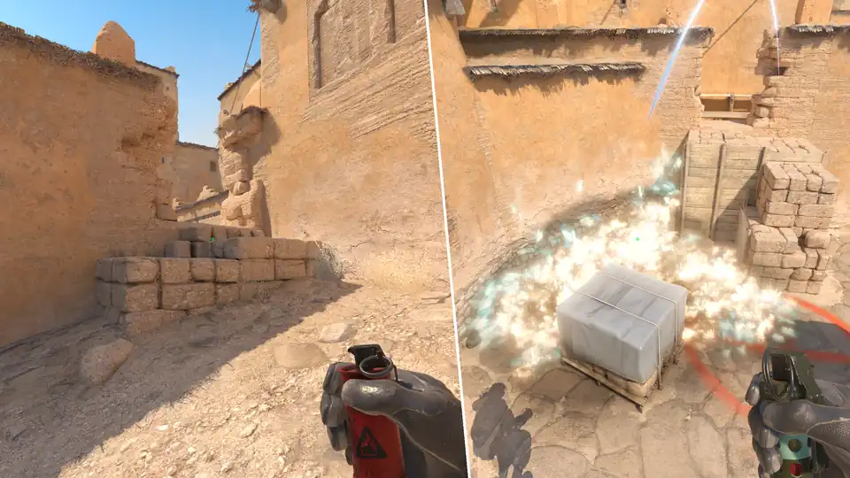 Nades Guide - B Site Molotov From B Window(Ninja)