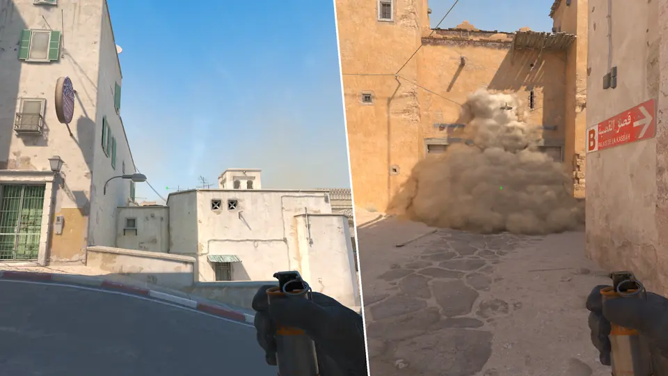 Nades Guide - ct-waterfall-smoke-from-t-spawn