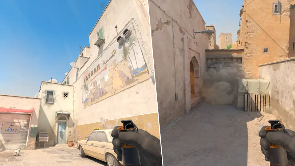 Nades Guide - T B1 Fast Mid Smoke 