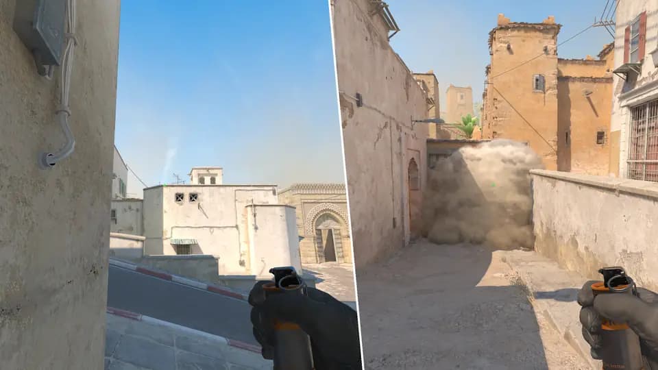 Nades Guide - Xbox smoke from nomal T spawn