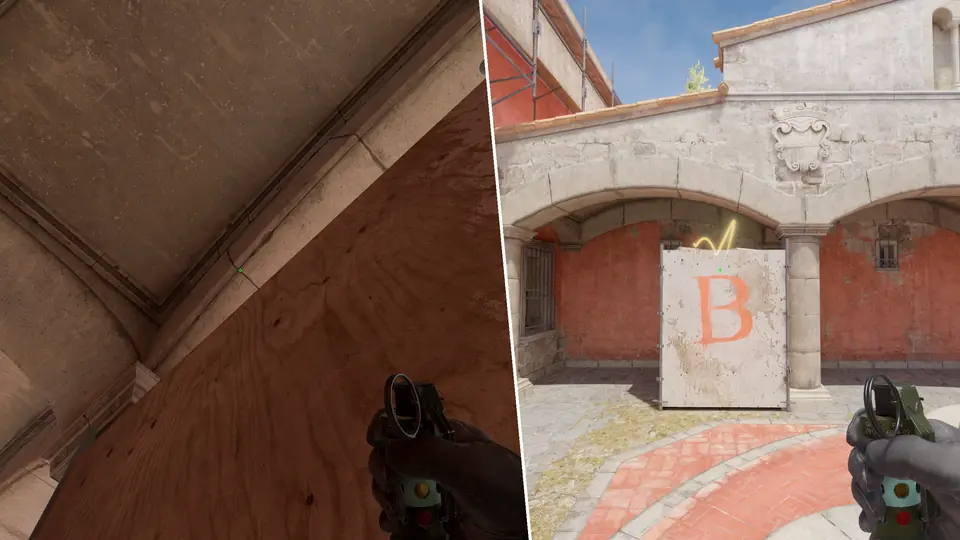 Nades Guide - Self-Support Quad Flash for B Site Defense