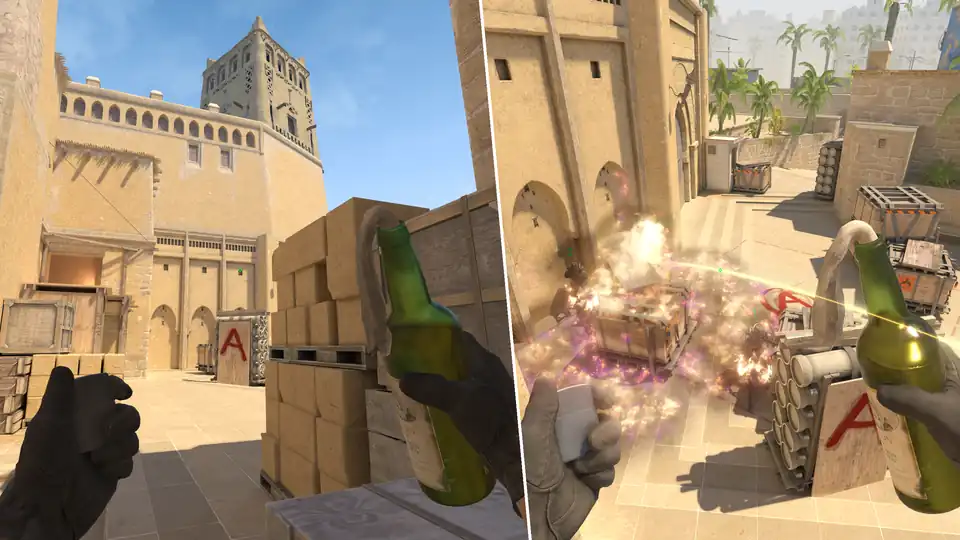 Nades Guide - Fire Box Default And Ninja Molotov From Tetris