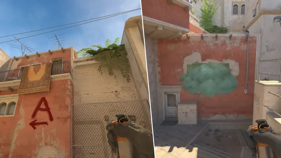 Nades Guide - Fast Window Smoke From T Spawn2