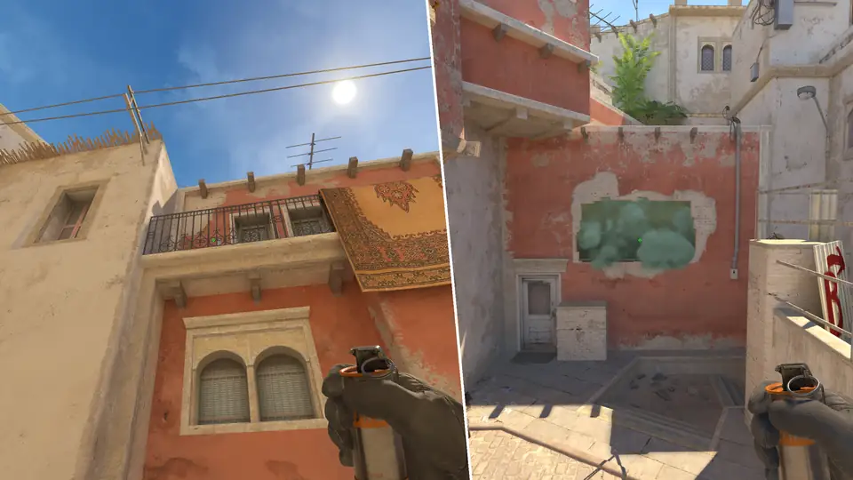 Nades Guide - Fast Window Smoke From T Spawn5