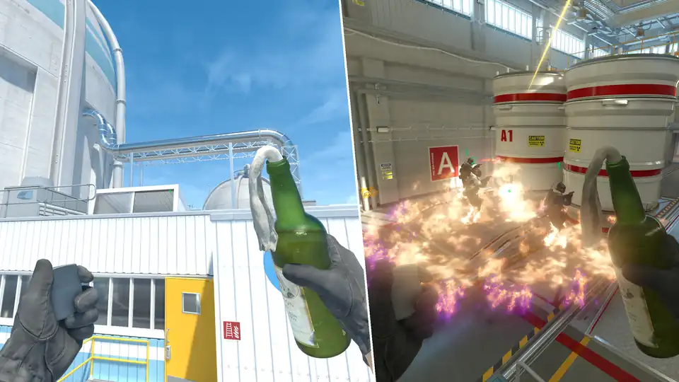 Nades Guide - A Site Default Molotov From TRoof