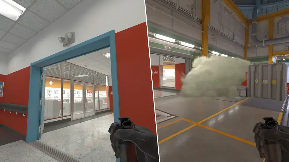 Nades Guide - Ramp Smoke