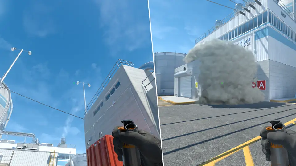 Nades Guide - Main Waterfall Smoke